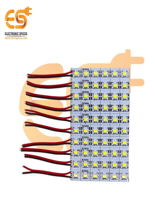 إلكترونيك سبايسس مصابيح شريطية صلبة من الألومنيوم الأبيض البارد من Electronic Spices، 4 فولت، 60 مصباح LED - Image 3